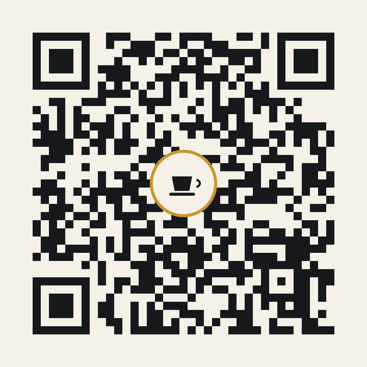 QR code menant à la carte statique
